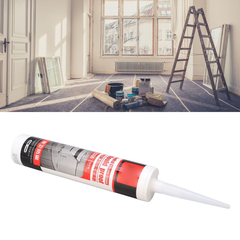 Neutral Silicone Sealant Water Resistance Clear Glass Glue for Kitchen