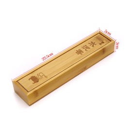 NOLITOY 1pc Incense Storage Box Holder for Incense Sticks Versatile Design for Yoga Spa Gardens and and Elegant Bamboo Material