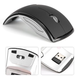 Mouse,2.4G Foldable Mouse,Ergonomic Mouse Mice,with USB Receiver,with Comfortable HandFeeling,for Notebook