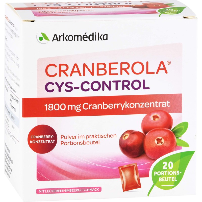 Cranberola Cys-Control Powder in Portion Bag, Pack of 20