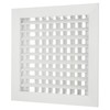 PATIKIL 10" x 10" Adjustable Air Supply Diffuser, Aluminum Double