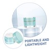 Beavorty Empty Cream Containers 6-pack 10g Acrylic Jar Travel Toiletry