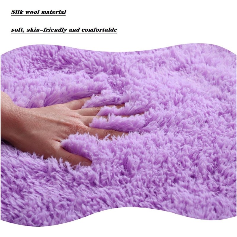 Soft Microfiber Bathroom Rugs Sets 3 Piece, Bath Rug +