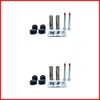 2 Sets Rear Brake Caliper Slider Pins Guide Kit 113-1386X