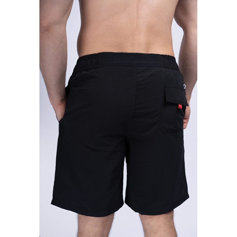 Lonsdale Men's Dunbeath Pants, Black/White/Red