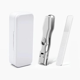 Nail Clippers for Thick Nails Extra Wide Jaws Large Long Handle Nail Clippers, Heavy Duty Nail Clippers for Fingernails and Toenails Splashproof Nail Clippers for Men, Women, Adults and Seniors