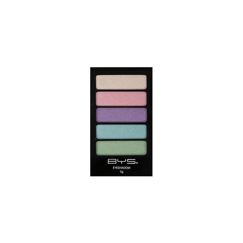 Paleta De Sombras Naturals Tono Frio Compacta 12gr