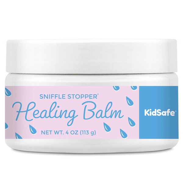 Plant Therapy KidSafe Sniffle Stopper Healing Balm 4 oz Pure, & Natural Healing Balms