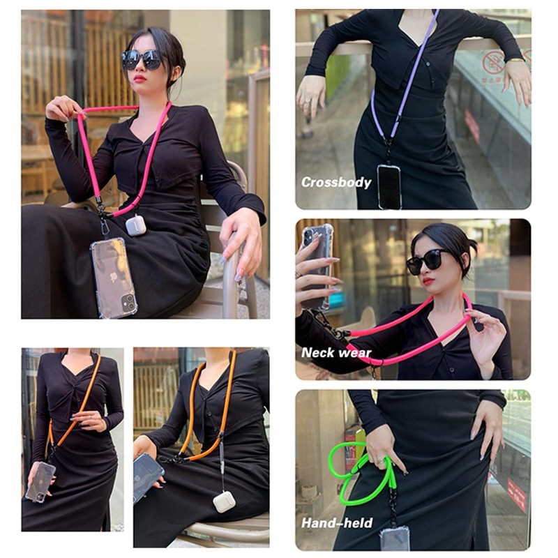 Correa para Celular Mujer, 10mm lanyard, Colgante para Celular de