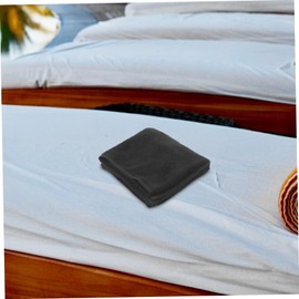 Outanaya 2pcs Cotton Hair Drying Towels for Adults Fast Drying Black Salon Towels Highly Absorbent Hair Cotton Soft and Gentle for Curly