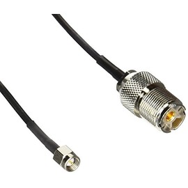 第一電波工業 ダイヤモンド M-SMA変換ケーブル 1.5DS-EXL(1m) 1D1SR