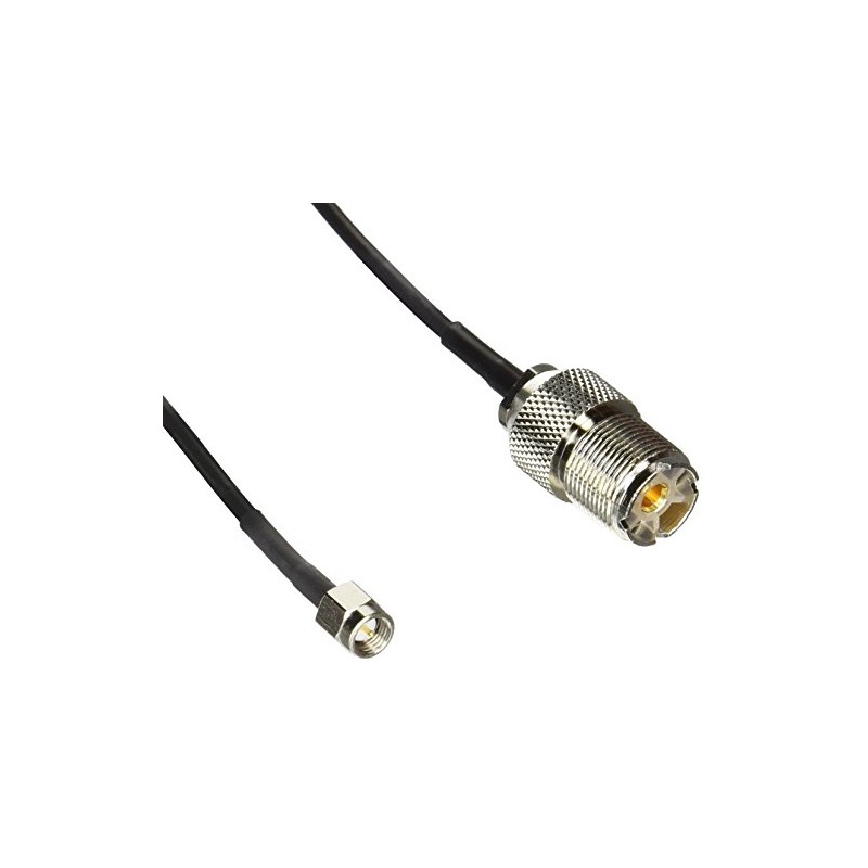 第一電波工業 ダイヤモンド M-SMA変換ケーブル 1.5DS-EXL(1m) 1D1SR