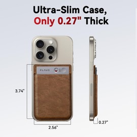 Voice Recorder Carrying Case for PLAUD, Compatible with PLAUD Note AI Recorder, Portable Protective Case, Brown