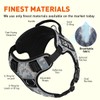 Dogline Quest No-Pull Dog Harness with Deaf Dog Reflective Removable