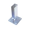 Aqbau® U-Post Support for Fence Posts 60 x 40 cm,