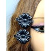Tara Girls Self Hinge Multi Design Plastic Bow Hair Barrettes