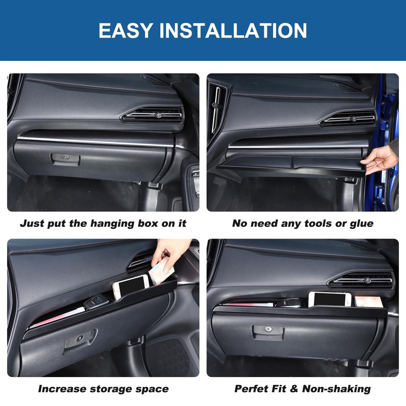 Tumukiw Center Console Organizer Armrest Hidden Storage Box Compatible with