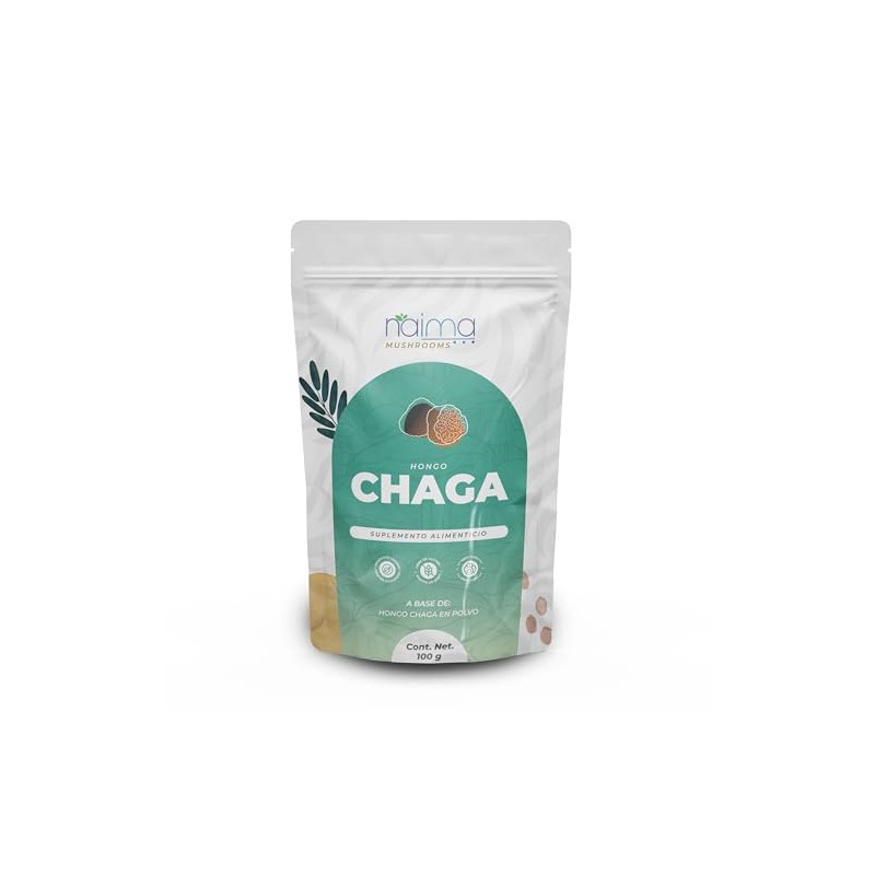 Hongo Chaga - En Polvo - Vegan -100 Gr -