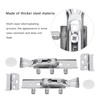 Pack of 2 Concealed Kitchen Cabinet Hangers, Universal Wall Mount
