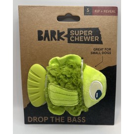 Bark Super Chewers Drop The Bass Dog Toy - For Smaller Dogs