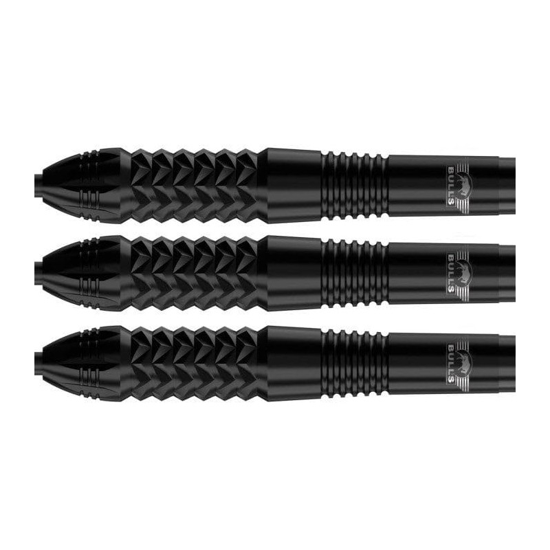 Bull's Caliber Black 90% Steel Tip Darts