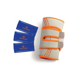 Knee ice wrap, Cold and Hot Adjustable - Knee ice Pack Reusable Gel Compression Support, Helps for Injuries, Joint Pain, Swelling, Surgery, and All Kind of Pains - Special Comfortable Soft Material