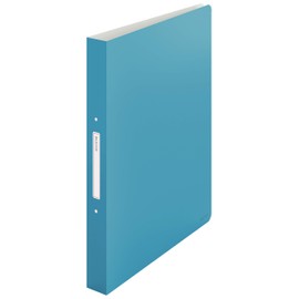Leitz 2 Ring Binder, 190 Sheet Capacity, Cosy Range, 32 mm Spine, A4, Calm Blue, 42380061
