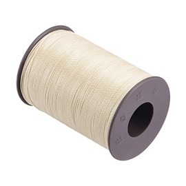 CoCud Thin Waxed Thread, 175 Yards 0.45mmmm Dia, Polyester Wax-Coated Leather Stitching Thread Linen - (Applications: for Sewing Quilting)