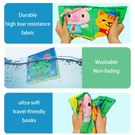 Sendhjurf Montessori Toys for 6-12 Months 1-2-3 Years Old Activity Book,Touch and Feel Baby Book,Preschool Learning for Toddlers,Busy Board Sensory & Fine Motor Skills for Boys & Girls