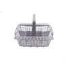 Hotpoint Dishwasher Cutlery Basket, Grey, Plastic