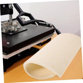COHEALI Heat Press Mat: 1 Sheet Sublimation Heat Press Machine Sponge Pad Sponge Insulation Pad for Heat Transfer, Ironing, and Crafting, White