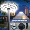 LINEBA 11000W 360° Solar Street Lights Outdoor IP66 Dusk To