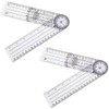 BIUTEFOR Goniometer, Angle Monitor, Angle Spine Ruler, Multi-Ruler, Rotatable Multifunction,