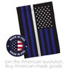 Americana Home & Garden US Thin White Line House Flag