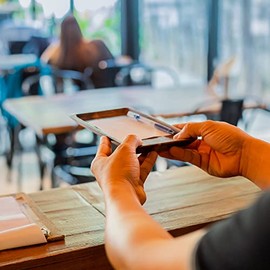 Presentador de Cheques para Restaurantes Soporte para Cheques de Invitados Soporte para Billetes Bandejas de Cheques Propinas para Suministros de Rest