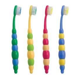 ORAL CHOICE Bubble Childrens’ Toothbrush (100) Pieces | Kids Soft Toothbrush | Rounded Dupont Nylon Bristles | Individually Bagged Kids Toothbrushes