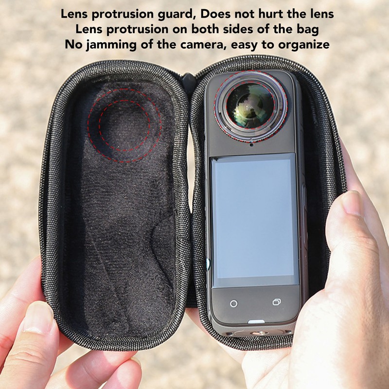 Carrying Case Lightweight Waterproof Shockproof Fleece Lining Travel Case for