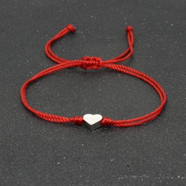 Red String Bracelet for Protection Good Luck Adjustable String Bracelets 7 Knots Bracelet Protection Gifts for Women