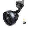 Portable Car Fan with Strong Suction and 4 Speeds,USB Dashboard
