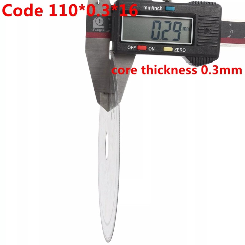 10Pcs 4.5" 110mm Super-Thin Diamond Lapidary Saw Blade Cutting Trim