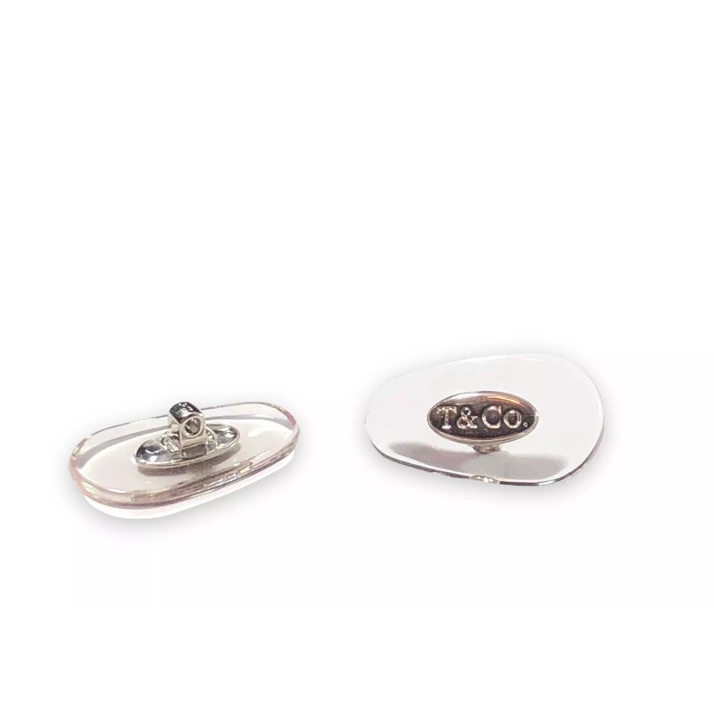 Tiffany &Co Nose Pads Fit Sunglasses Eyeglasses Clear Silver Genuine