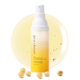 dewyhour Soybean Moisture Exfoliating Serum, Glass Skin, Gentle Exfoliation, with BHA & Hyaluronic Acid Serum for Dull Dry Skin, 30ml / 1.01 fl.oz