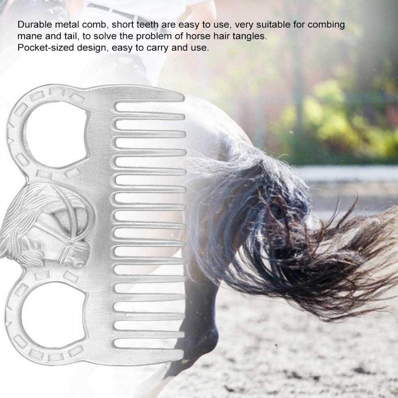 Voluxe Durable Polishing Technology Horse Comb, Horse Opening Knot Comb,