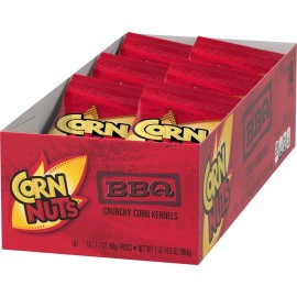 Unbranded BBQ Crunchy Corn Kernels Snack, Ready-to-Eat Snack, Plastic Pouch (Pack of 18)