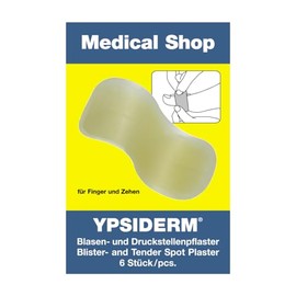 Holthaus Medical YPSI Derm Gel Plaster, Gel Pad Hydropfl Aster, Heel Blister Plaster/Finger