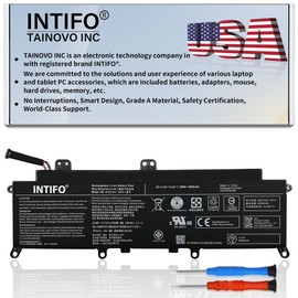 INTIFO 48Wh PA5278U-1BRS Laptop Battery Compatible with Toshiba Portege X30-D X30-E X30-F Tecra X40-D X40-E X40-F Series Notebook [11.4V 4080mAh 3-Cell]