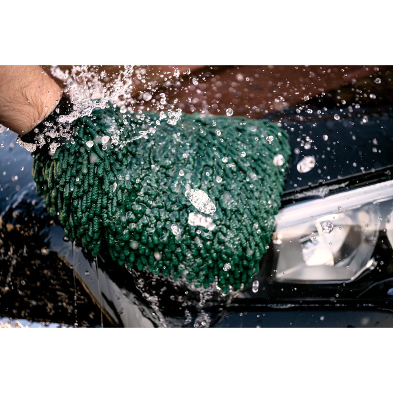 Nuke Guys XL Chenille Wash Mitt, Ultra Soft Microfiber Car
