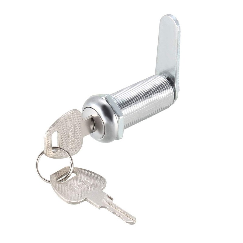sourcing map Cam Lock 1-1/2" Cylinder Long Cabinet Locks with