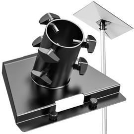 [Upgraded Version] Starlink Gen 3 Hose Adapter, Starlink Post Holder, Starlink Mounting Kit, Starlink V3 Roof Mounting Plate, Compatible with Standard Starlink Antenna, s'a