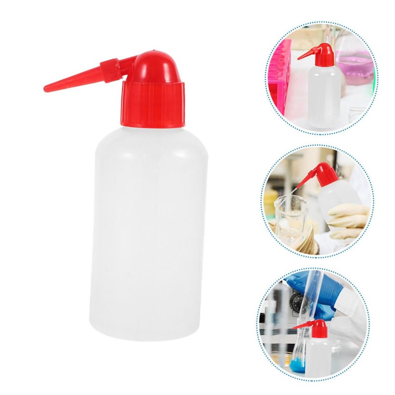 FUNOMOCYA Angled Spout Cleaning Bottle Set Ml Plastic Squeeze Bottles